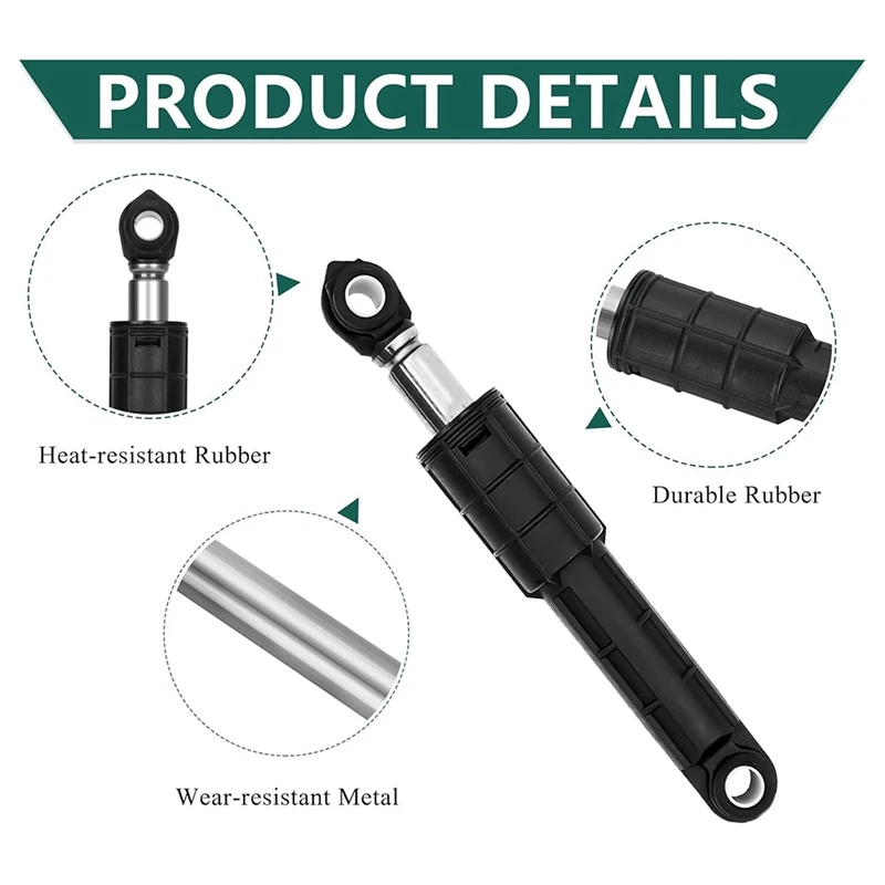 ●NEW 5304491701 Washer Shock Absorbers 4PCS Washer Replaces 137040900 7137040900 AP5691818 PS8689636 EAP8689636-ROWI