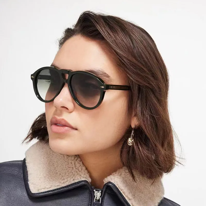 

JMM New Men's Fashion Acetate Top Designer Sunglasses UV400 Women's Outdoor Handmade Vacation UV Protective Glasses