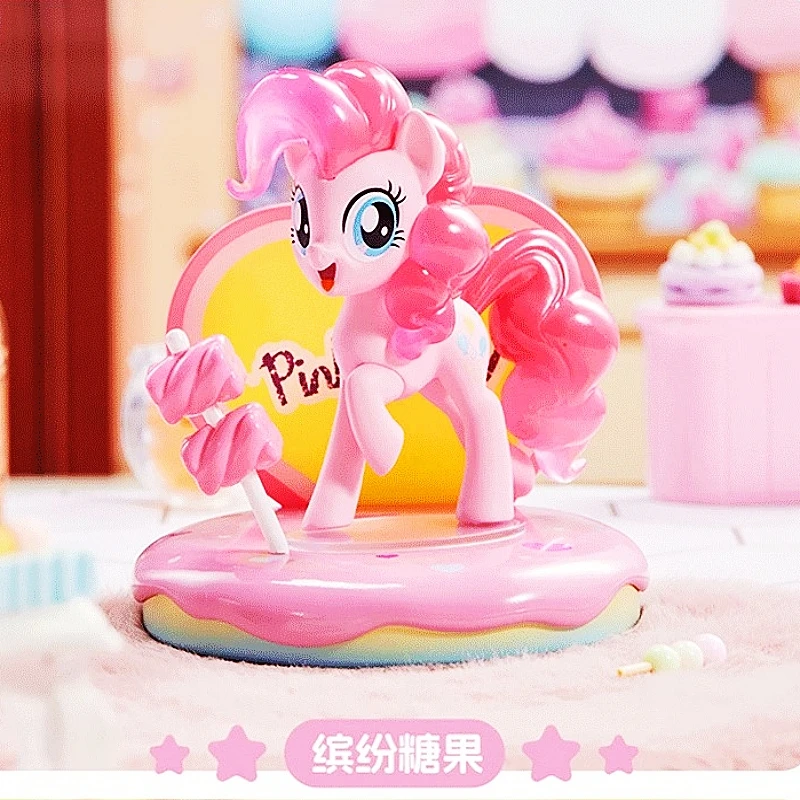 Genuine Miniso My Little Pony Sweetheart Paradise Series Blind Box Anime Figure Pvc Model Toys Mystery Box Girls Christmas Gift