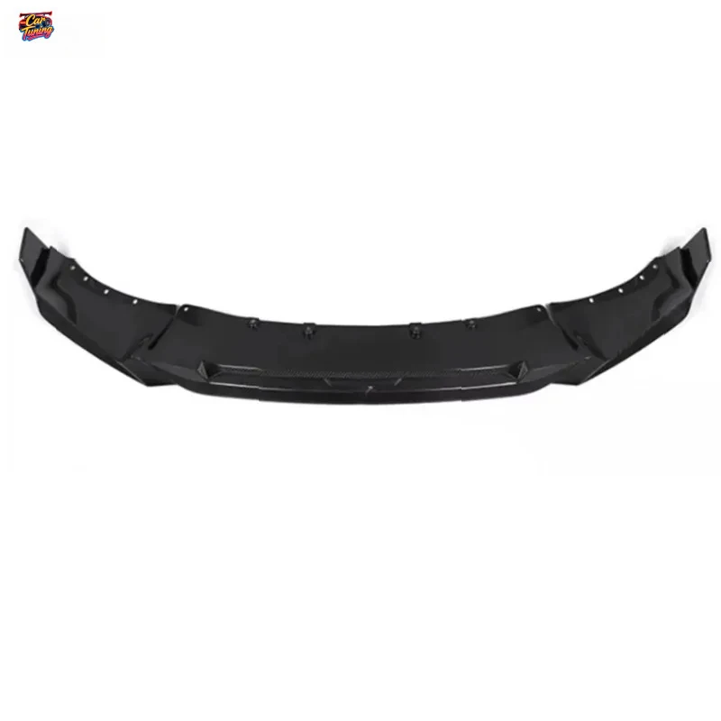 

for BMW X5 G05 G18 2023+, Front Bumper Lip Diffuser Body Kit Upgrade Dry Carbon Fiber Front Lip Spoiler