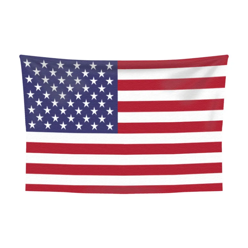 USA United States America Tapestry Aesthetic Wall Art Hanging Home Decor Room Decoration Banner Large Fabric Cloth National Flag