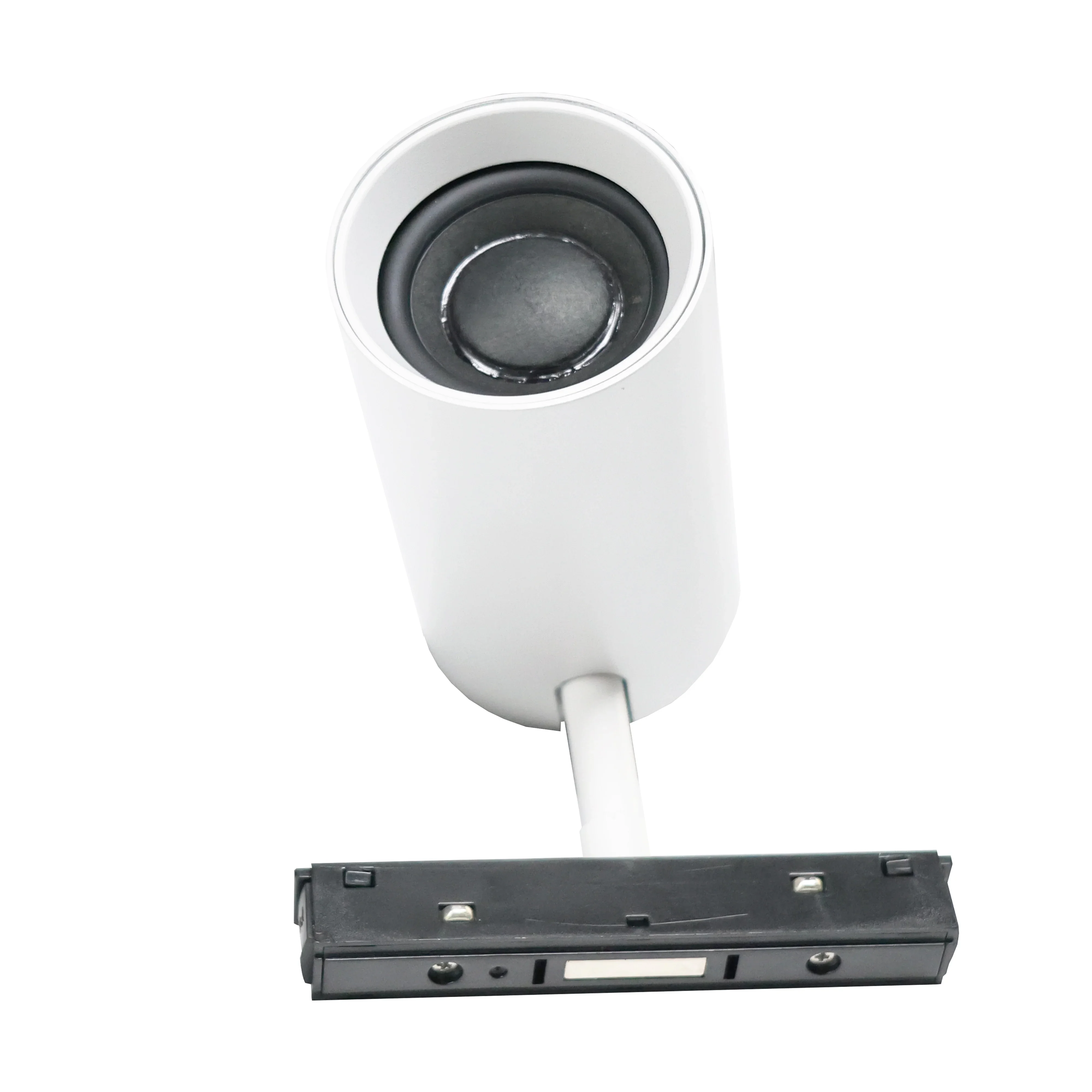 Latest 48V Wireless for Bluetooth Speaker with Karaoke Microphone Magnetic Track Installation Speaker