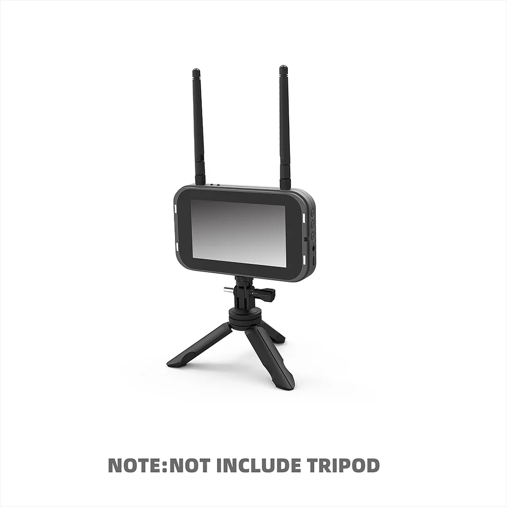 EMAX 5.8G 4.3 Inch 800*480 Transporter2 Goggle Analog FPV Goggles with DVR  and Dual Antennas for FPV Racing Drone thumbnail 5