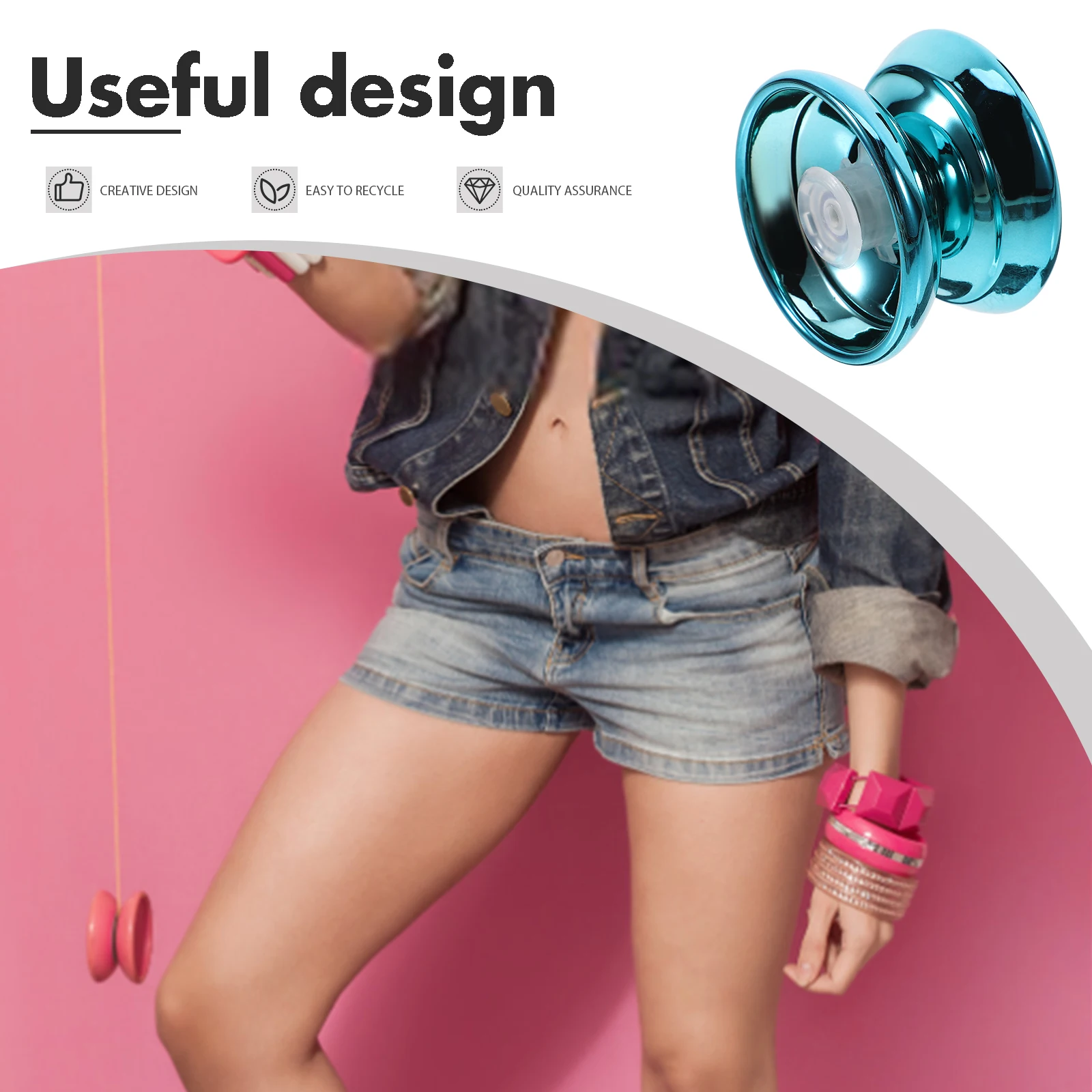 

Beginner Yo-yo Kids Toys Outdoor Sensory Yo-yos for Yoyo Balls Trick Beginners Fun