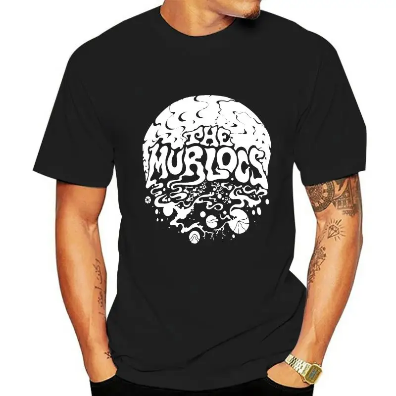 The Murlocs white logo T shirt acid trip psychedelic grunge garage music rock the murlocs king gizard