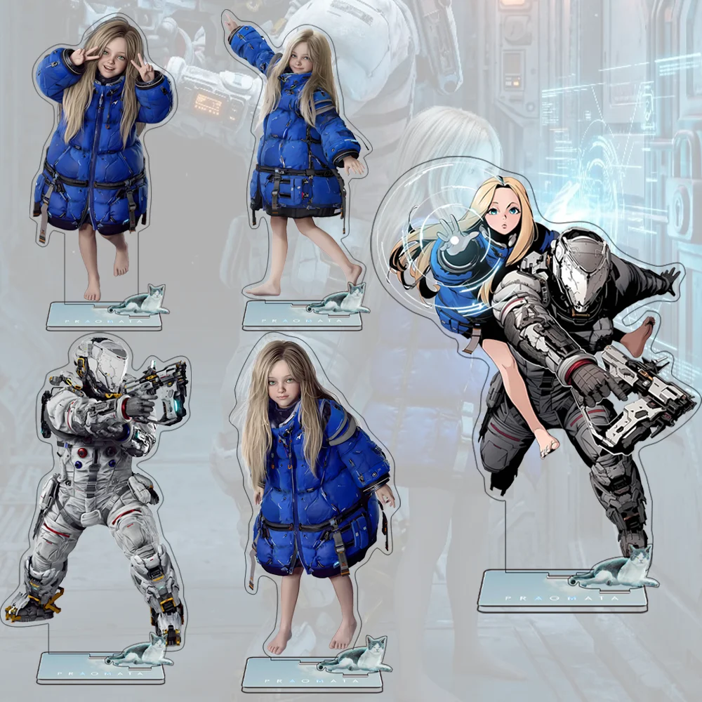 Hot Game 15CM Cute Anime Acrylic Stand Keychain Diana Hugh Williams Character Model Desktop Decoration Collection Fan Gifts