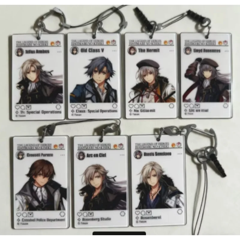 GAME The Legend of Heroes: Hajimari No Kiseki Acrylic Stand Figure Van Arkride/Cruz Silva/Agnes Claudel Stand Plate Prop Decor