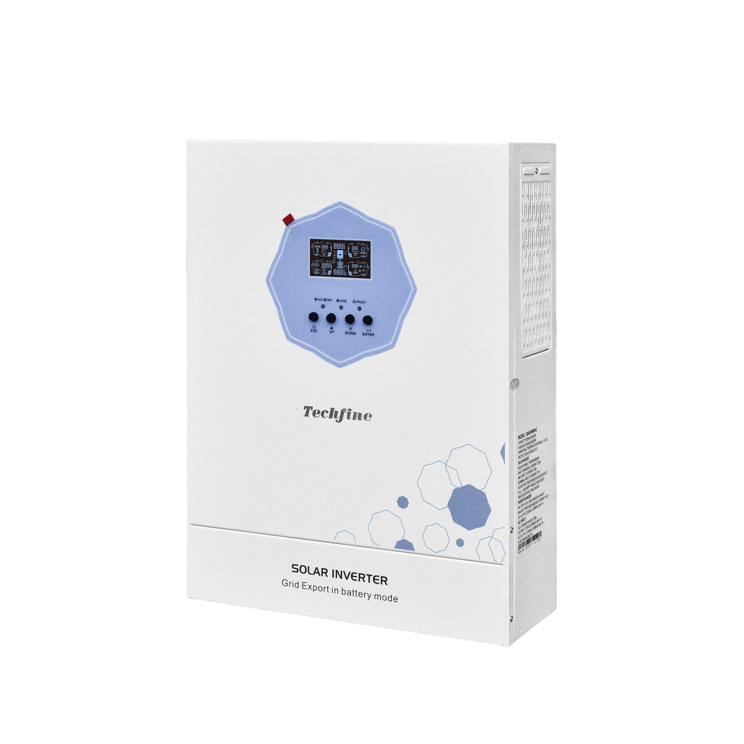 Techfine 48VDC 6,2KW 6200W Hyb - Hybrid Solar Inverter recensie en prijs