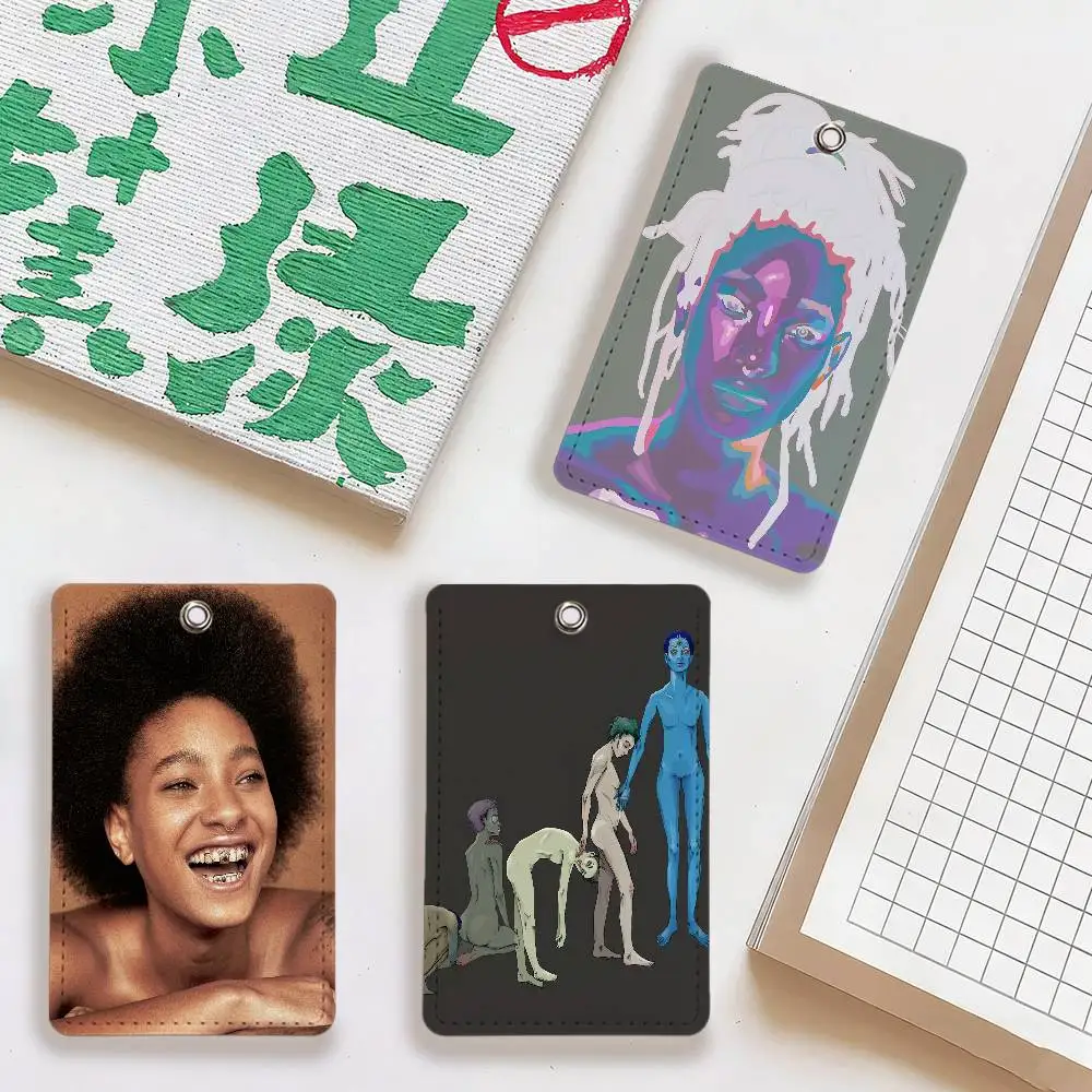 ألبوم Singer W-WILLOW Empathogen الساخن الأكثر مبيعًا غطاء بطاقة هوية حافلة الطالب باب الوصول إلى المدرسة بطاقة الائتمان الواقية