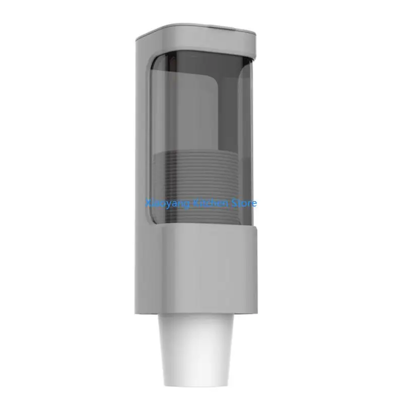 

69HC Pull Type Cup Dispenser Water Cooler Cup Organization Holder Hanger for Gym After Exercise Thirsty Relief Drinking