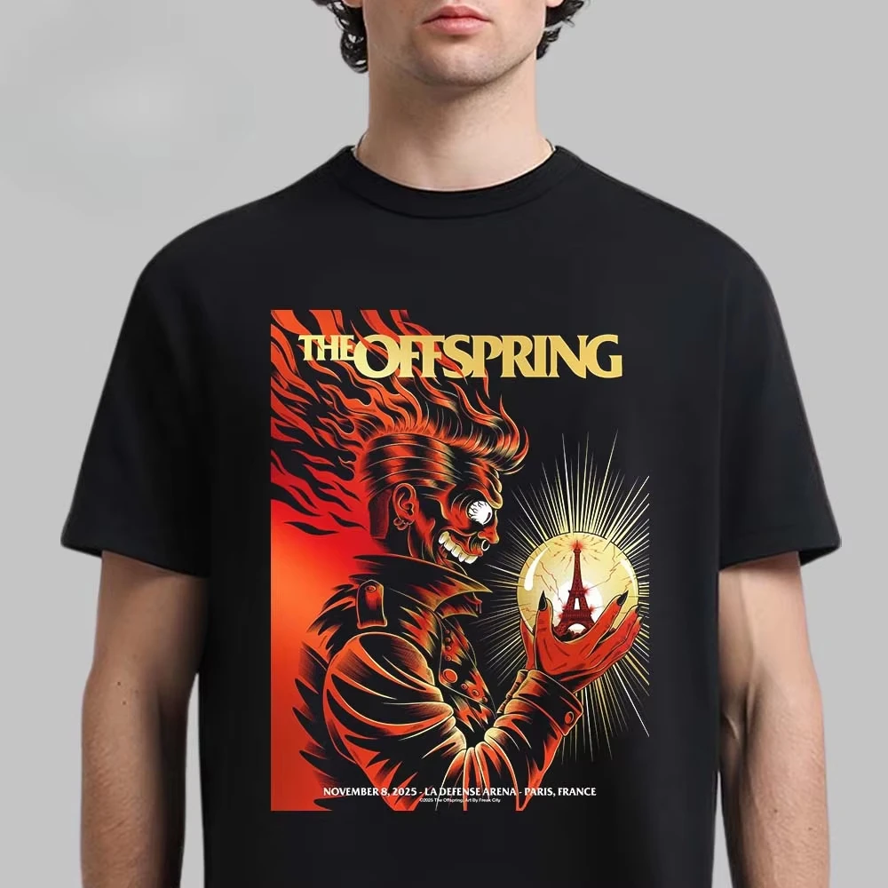 The Offspring Worldwide 2026 Tour Double Sided Graphic Tee Punk