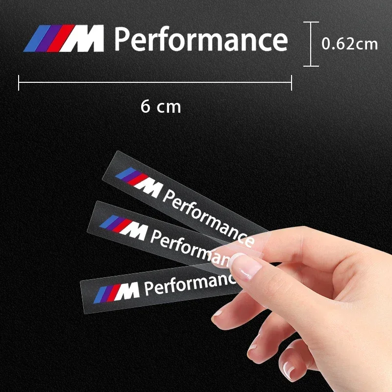 Car Interior Dekoration Stickers Badges Auto Styling For BMW M M3 M4 M5 X1 X3 X5 X6 X7 F10 F20 F22 F30 G20 G30 Performance