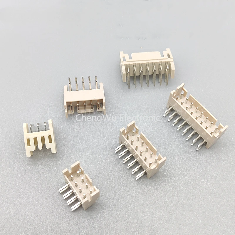 10pcs PHD 2.0MM Curved Needle Connector 2.0 Pitch Connector Bar Connector 2.0 2*3/4/5/6/8/10P