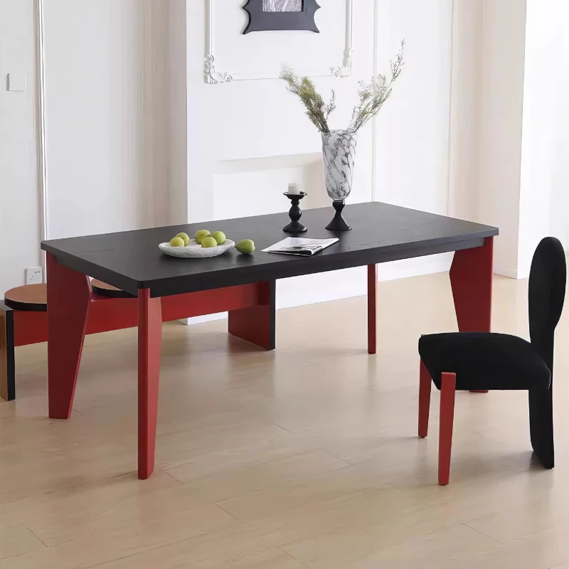

Reception Tables Sedentary Table Rectangular Dining Cafe Designer Coffee Luxury Kitchen Multifunction Bord Bwrdd Home Furniture