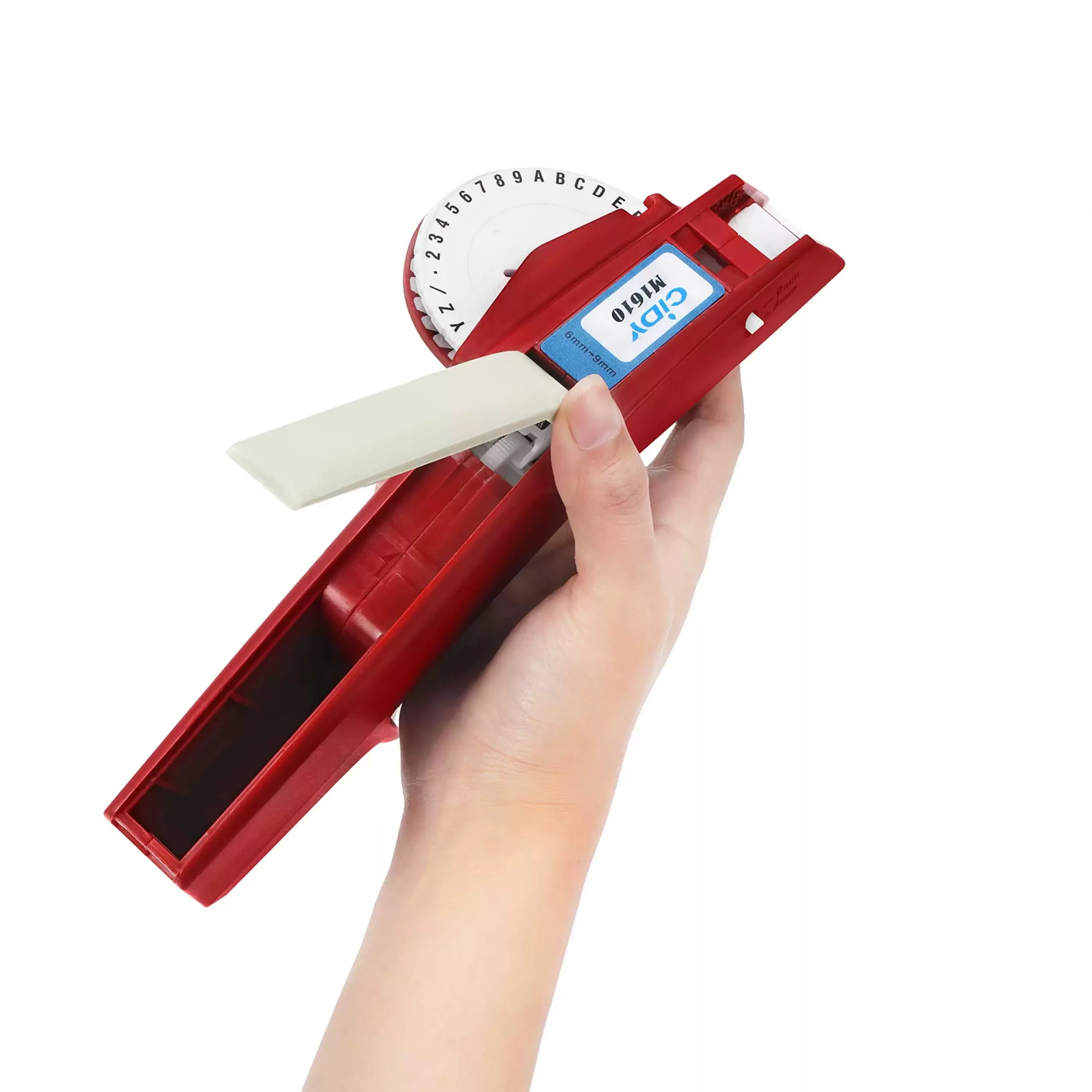 

Машина для принтера этикеток, пишущая машинка для плитки с матрицей, ручная машина для изготовления этикеток, машина для резки ленты «сделай сам», удар