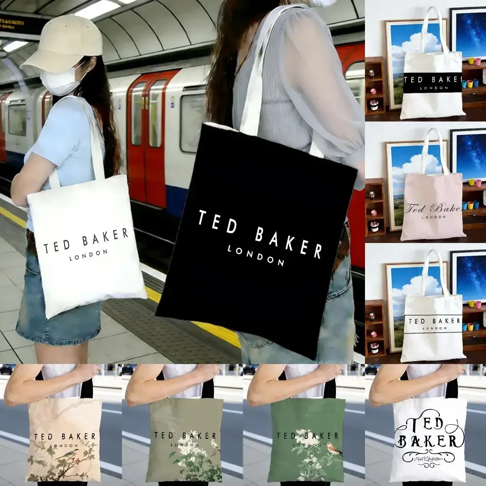fashion brand T-TED BAKER Storage Bags Printed Series Shoulder Bag Portable Daily Lightweight Tote Bag