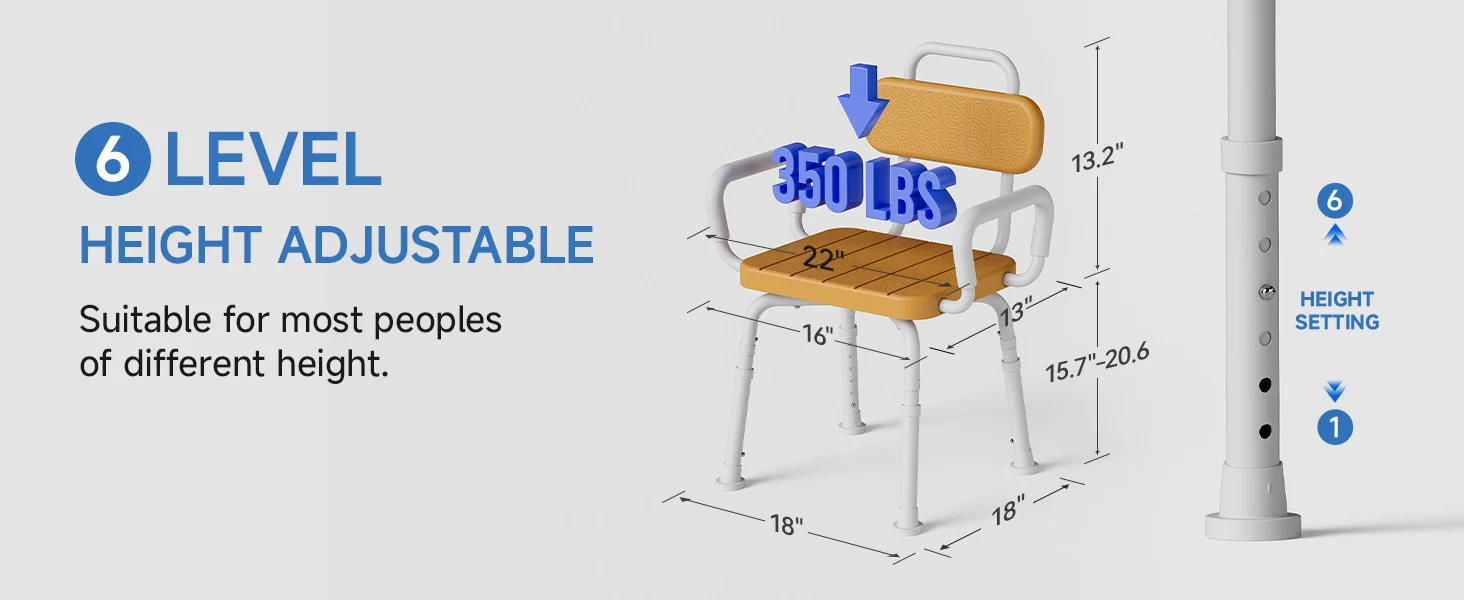 adjustable Shower chair