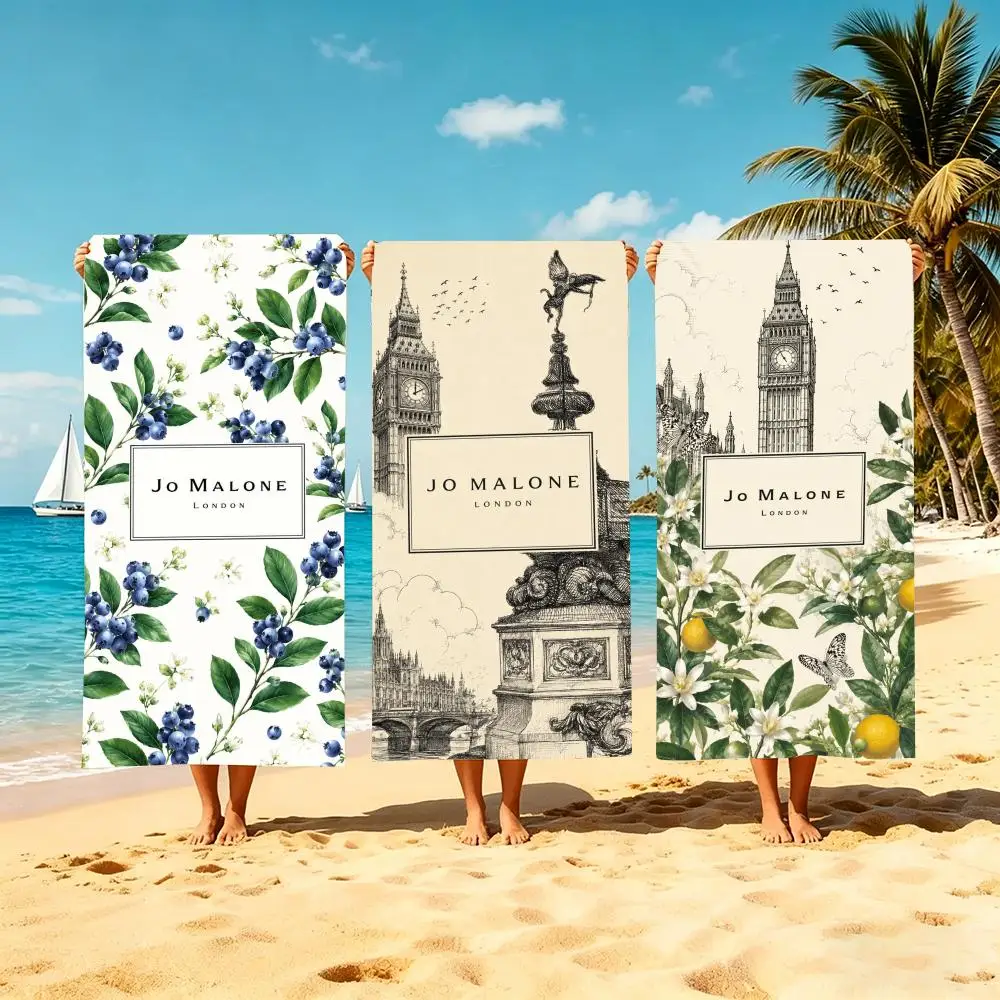 Brand Jo Malone London Towel Microfiber Beach Towel Quick Dry Absorbent Soft Fo…