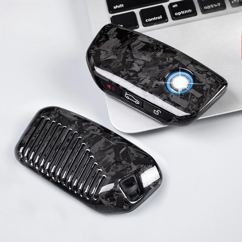 

Real Carbon Fiber Key Case – Compatible with BMW iX/X5/X6/X7 & 2024 5 Series