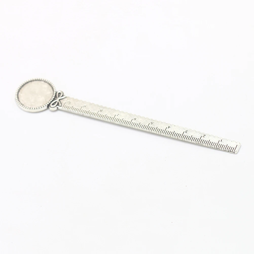 

10 Retro Bookmarks Creative Metal Markers Practical Kids Stationery Gift Office Supply Ruler School Accessories