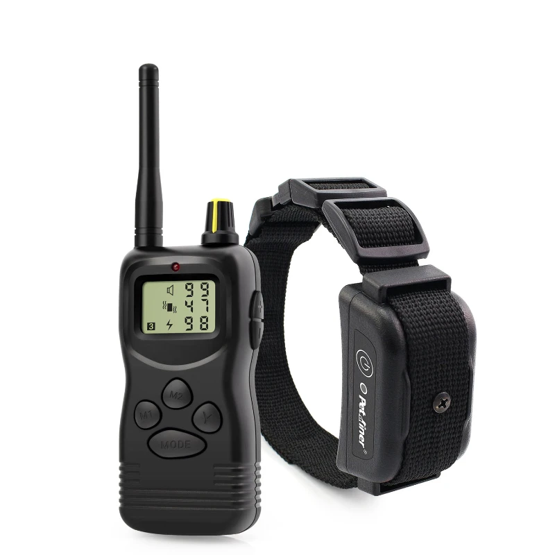 

Rechargeable and Waterproof Remote 1000m Electric Dog Trining Collars Vibrate & Electric Shock Collar For Dogs