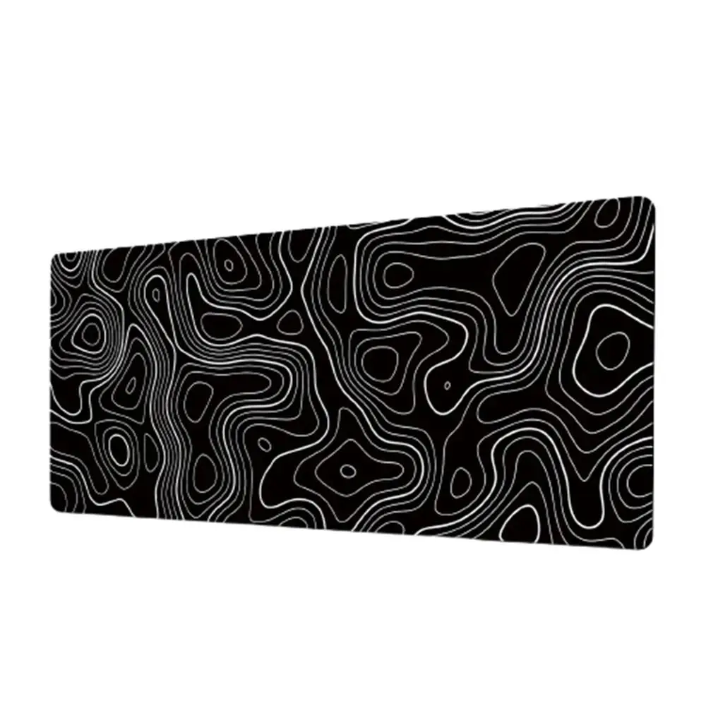 

Durable Non-Slip Base Large Gaming Mouse Pad Stitched Edge Foldable Keyboard Mat Smooth Surface Portable Desk Mat Office