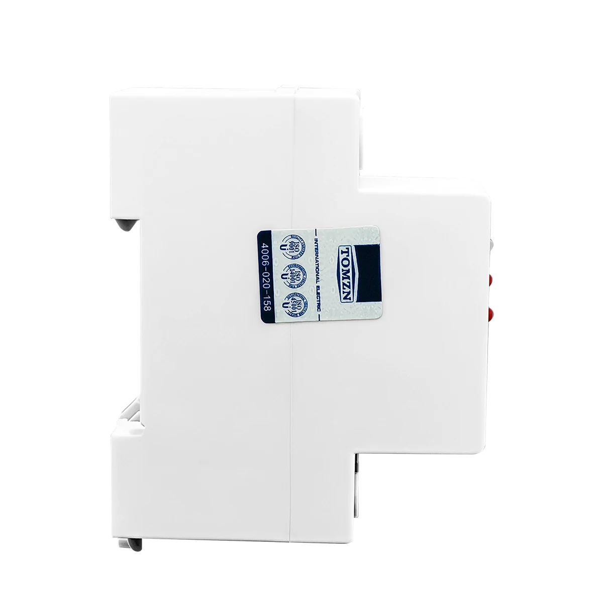 TOMZN 40A 230V AC Din rail 3 LED automatic reconnect over voltage and under voltage protective device protector protection relay