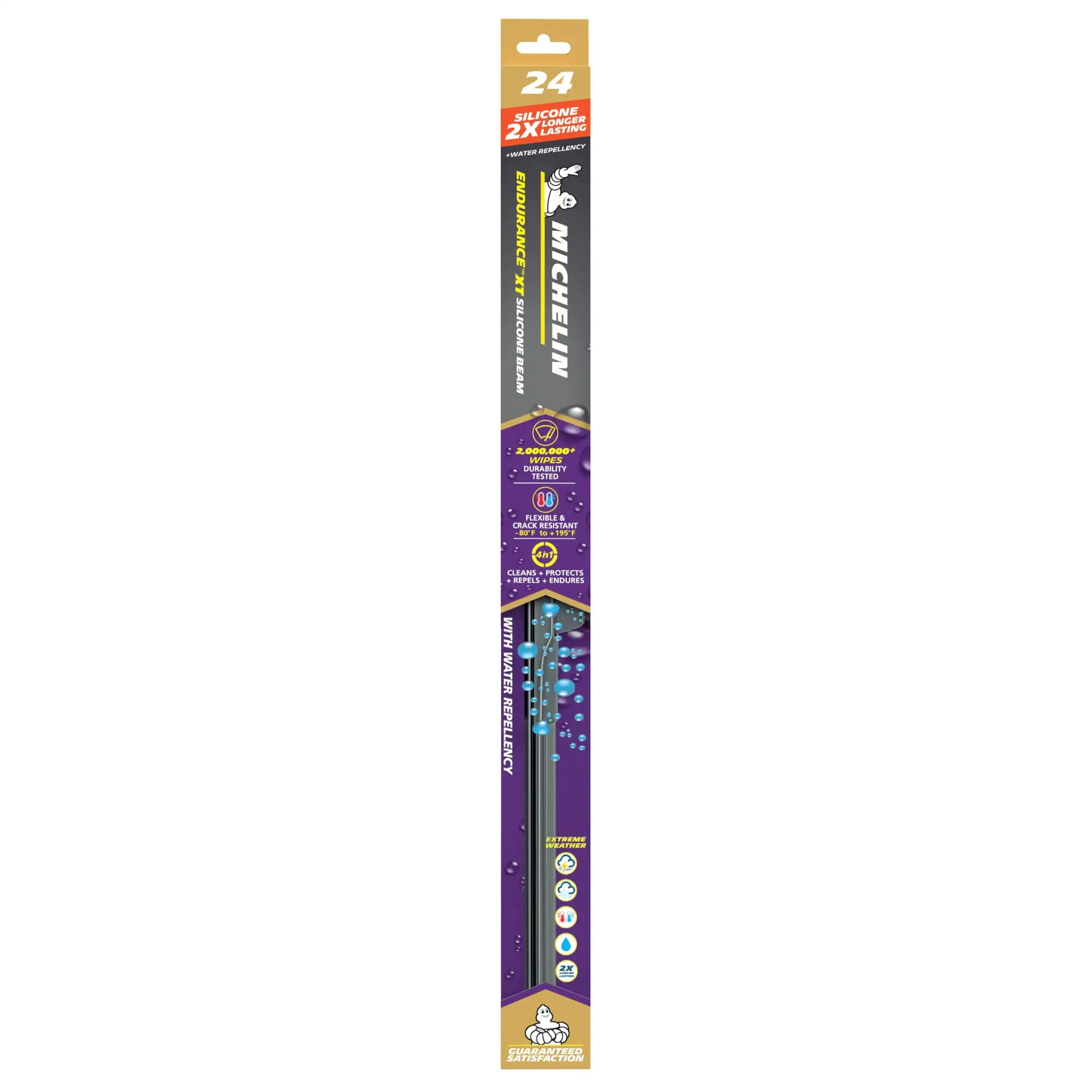 

Michelin Endurance XT Silicone + Weathershield Beam Wiper Blade 24"