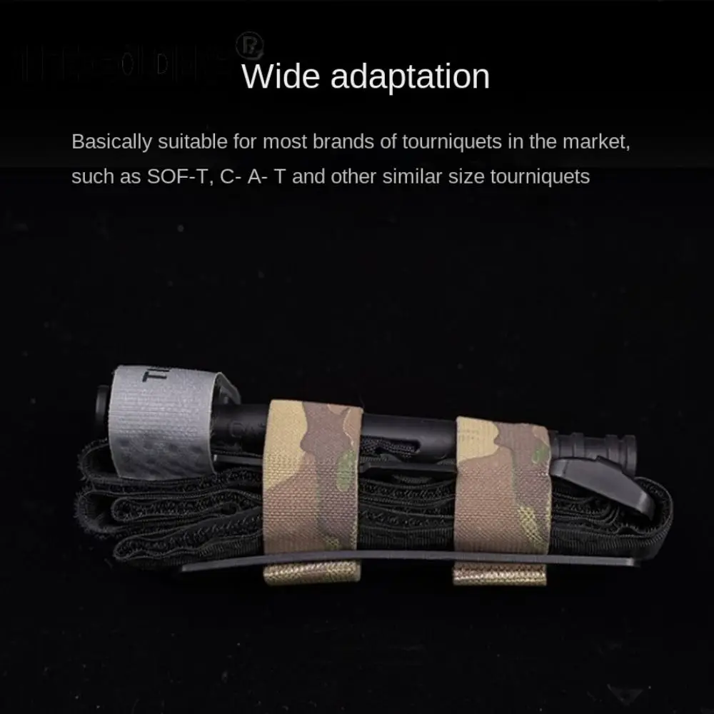 

Elastic Loop TQ Fastener Tourniquet Holder for SOF-T/CAT High-Quality Molle Tourniquets Strap Durable Convenient Installation