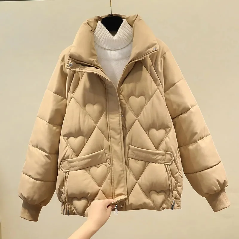 2024 New Women Jacket Parka Winter Puffer Thick Warm Female Down Cotton Coat Zipper Padded Thickening Snow Wear Outwear Abrigos