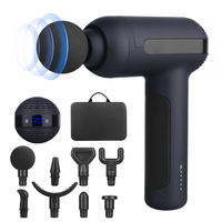 Massage Gun 8Massage Heads 1500mAh 8H Fascial Massage Gun Deep Tissue Muscle Relaxation Fitness Tool For Shoulder Massager Body