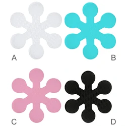 Anti-slip Bathtub Stickers Shower Tread Decals Self Adhesive Flower Bathroom Stickers 20pcs