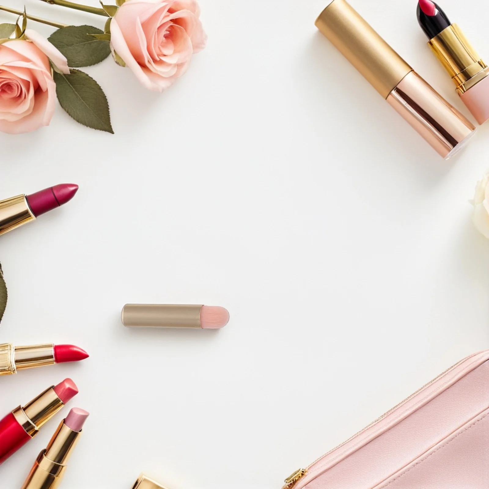 مجموعة فرش مكياج صغيرة مكونة من 12 قطعة، متعددة الوظائف لتطبيق المكياج على عيون الشفاه تحت مزج العين بدقة