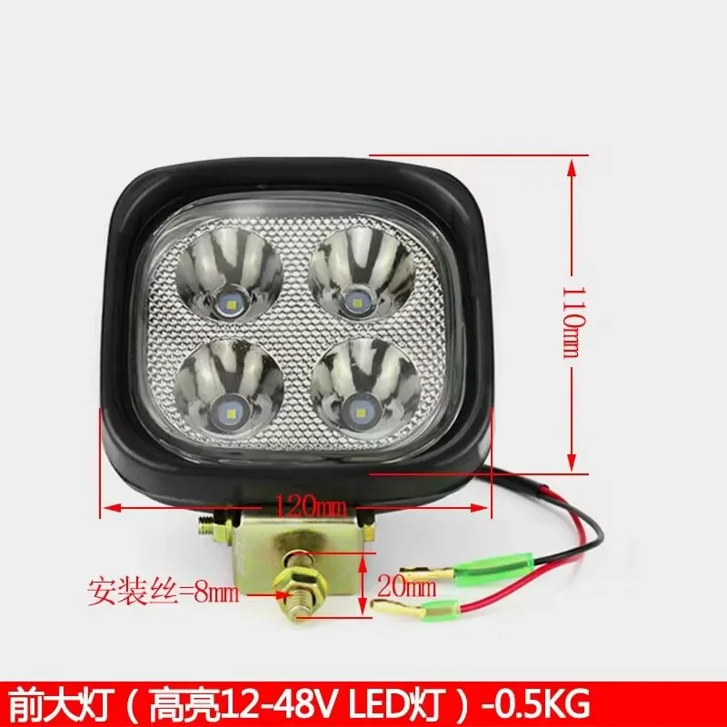 Headlight LED[12-24v 27w] Universal Forklift Turn Signal Rear Tail Reversing Bulb Lighting