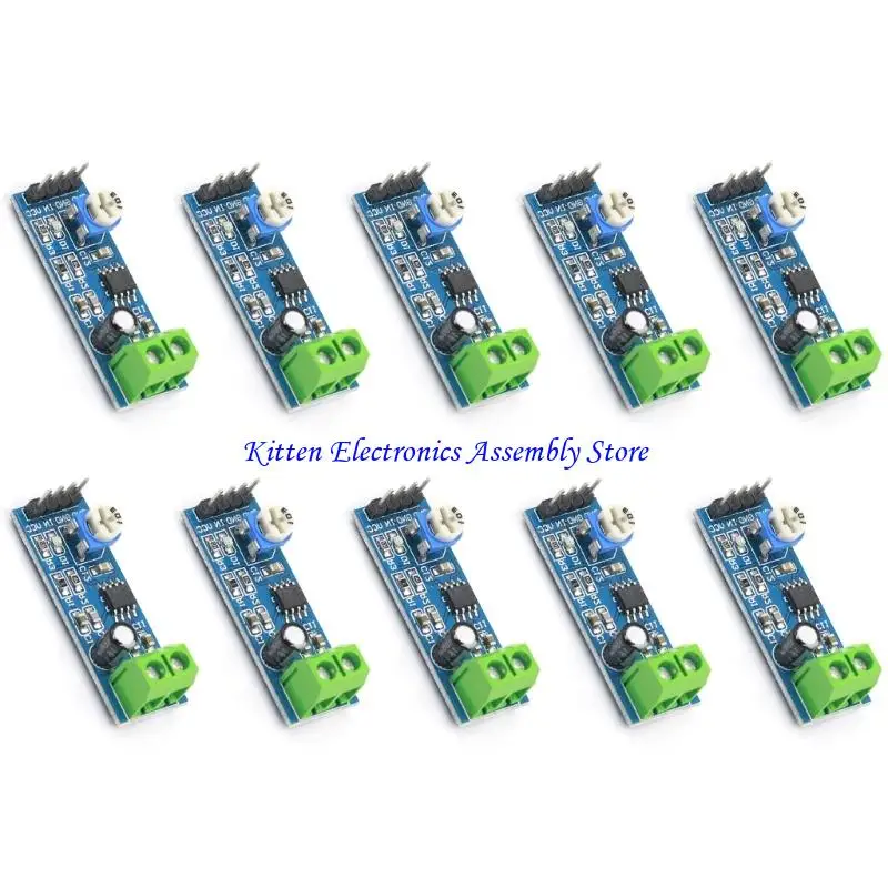 96GD LM386 Sound Amplifier Module 200X Gains Mono Power boards With Adjustable Volumes Control For Electronics Projects