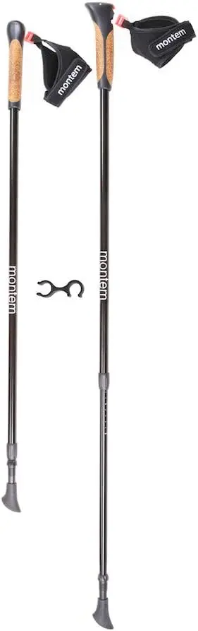 

Pro Walking & Hiking Poles – Lightweight, Adjustable, with Nordic Gloves