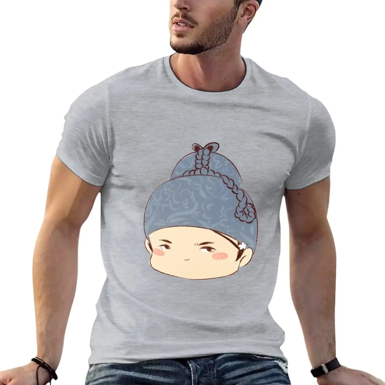 

Crown Prince Lee Yeong Chibi T-Shirt summer clothes for a boy mens graphic t-shirts big and tall