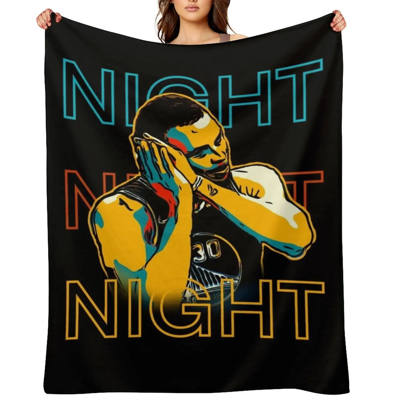 

night night Throw Blanket Thermals For Travel Decorative Beds Comforter Tourist Blankets
