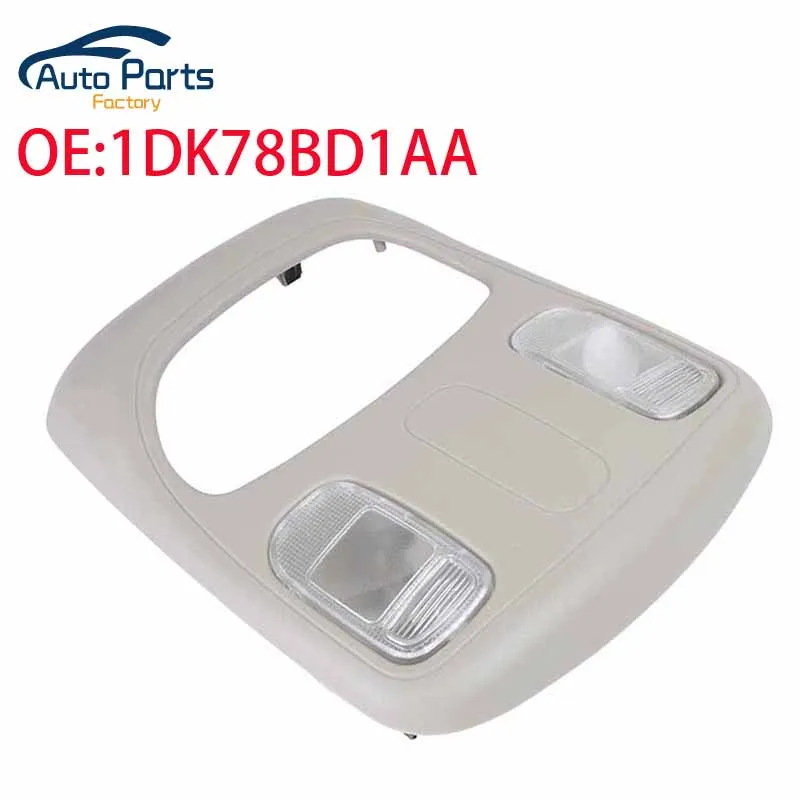 1DK78BD1AA interruptor de techo solar LED consola superior cúpula Interior luz de lectura de techo para Dodge Ram 1500 2500 3500 4500 5500 2006-2010