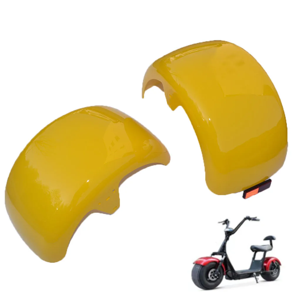 Plastic Parts Shell Flaps Front And Rear Fender Mudguards For China Harley Citycoco Electric Scooter Accessories