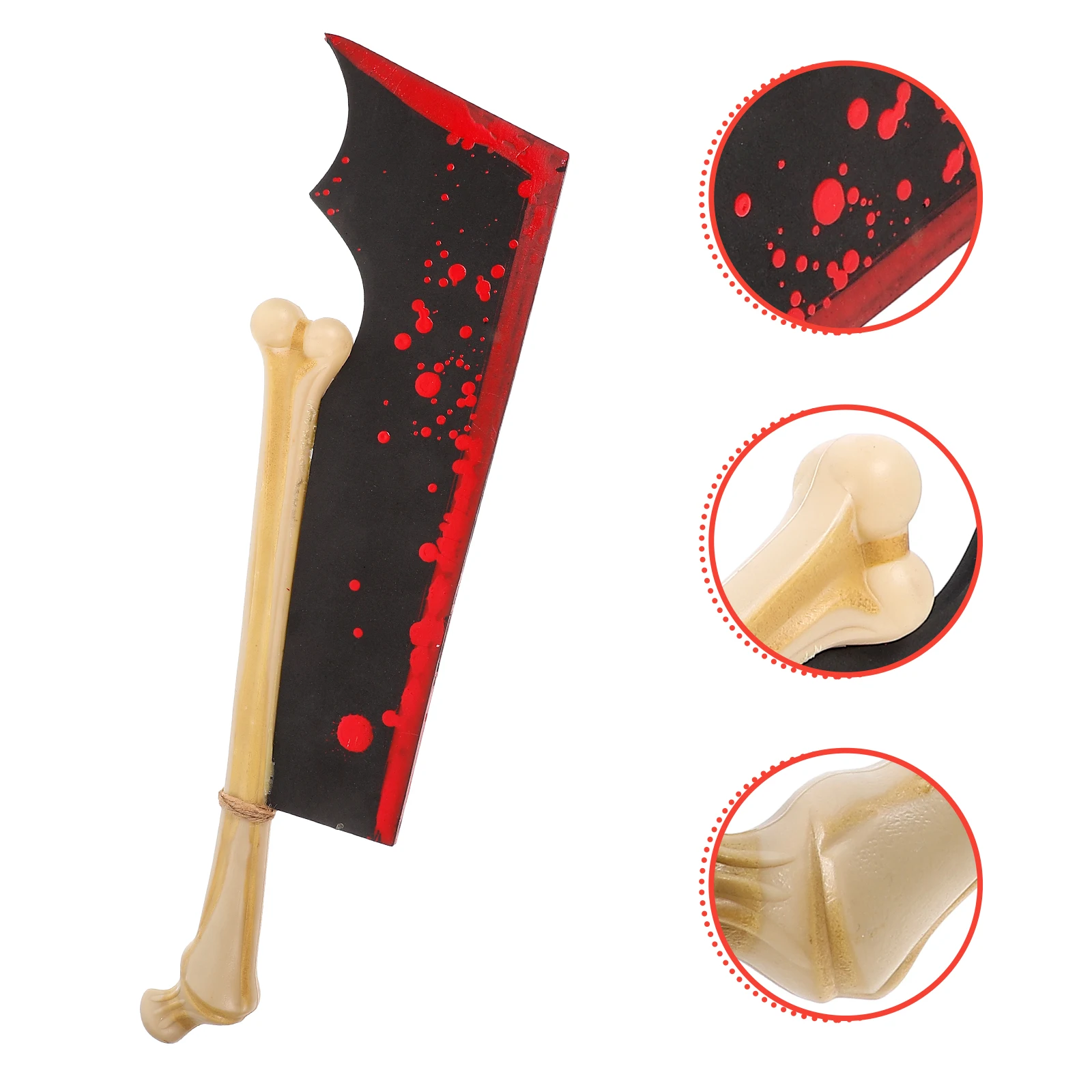 

Simulated Fake Prop Decorative Bones Lifelike Halloween Costume Party Stage Plastic Safe