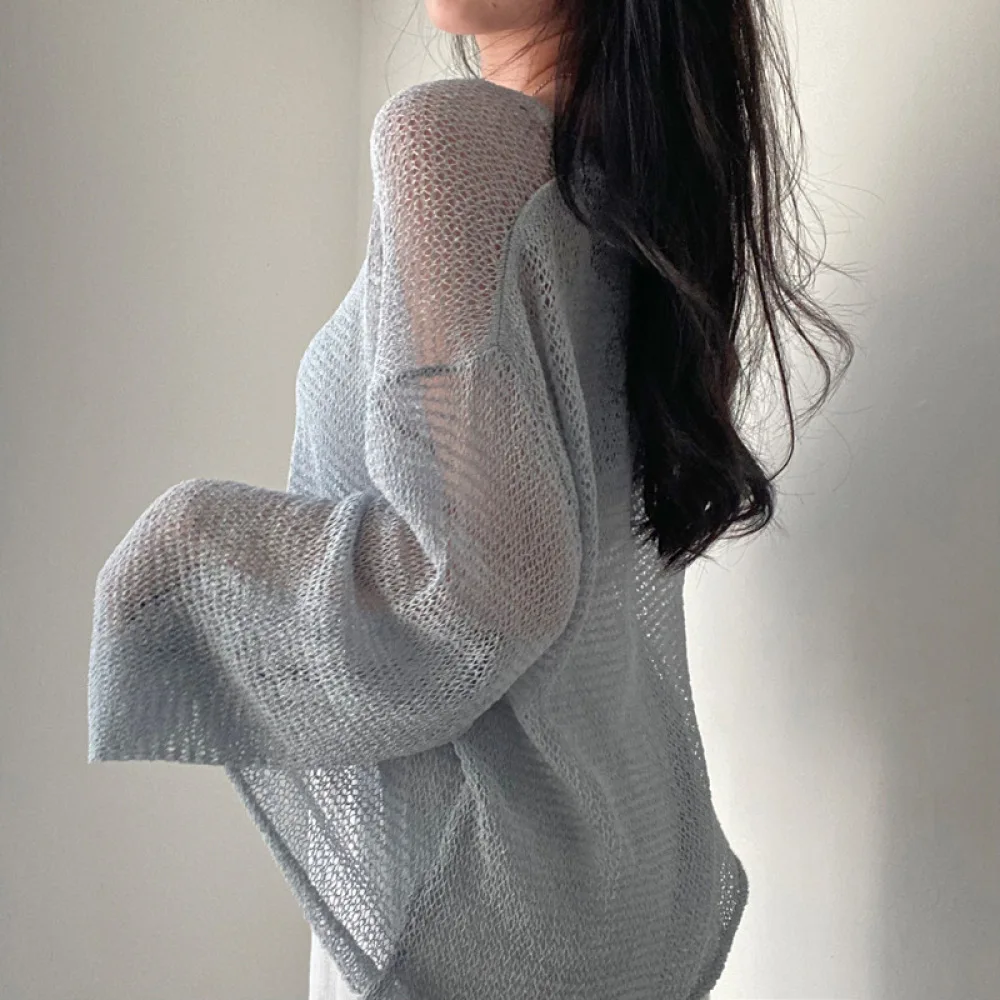 summer-women-crochet-thin-knitted-cover-up-breathable-long-sleeve-cardigan-korean-fashion-casual-sunscreen-top-for-beach