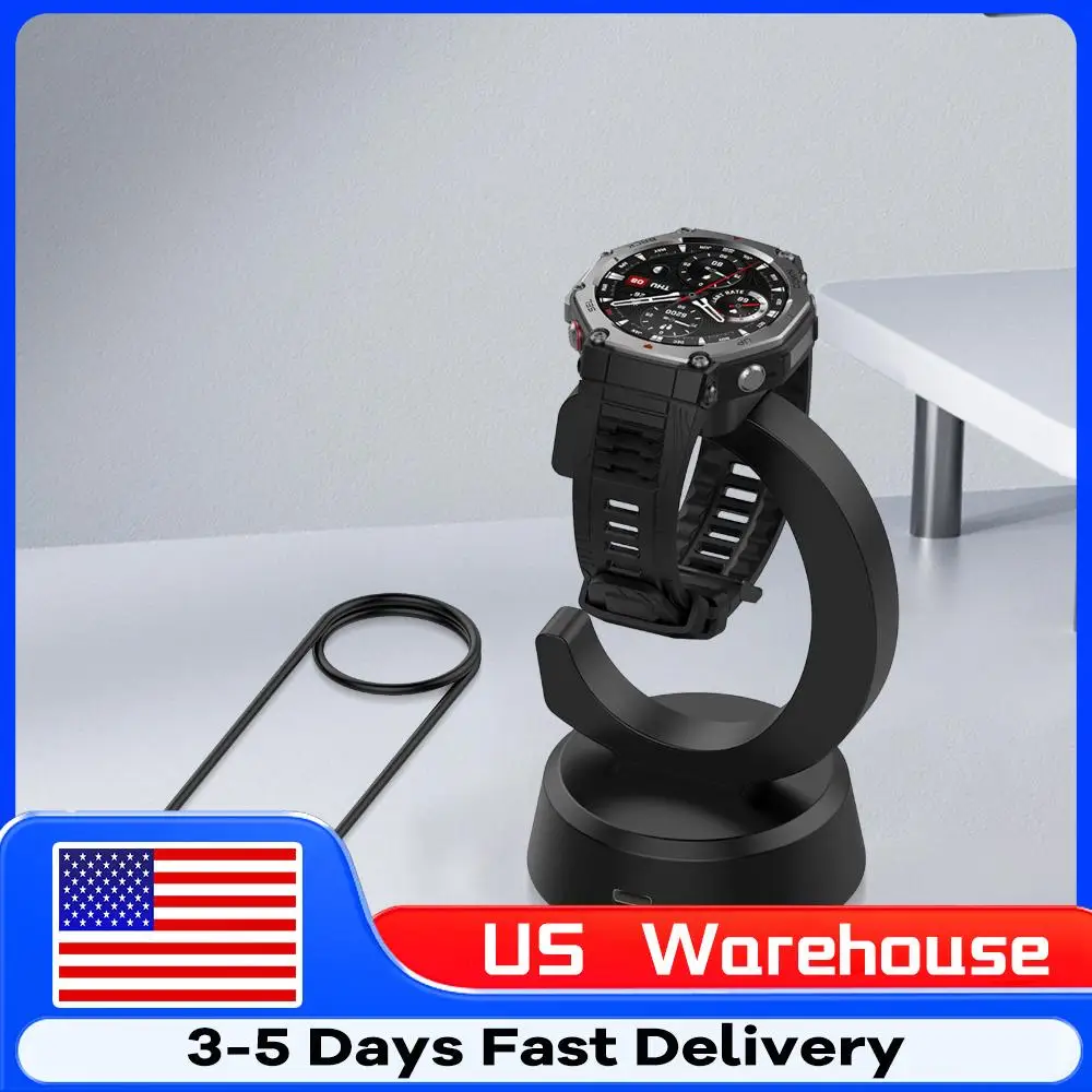 

USB-адаптер для зарядки Huami Amazfit T-REX3 Pro, противоскользящий, точный зарядный адаптер, коннектор для умных часов, аксессуары для часов