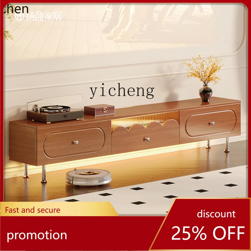 

HXL solid wood TV cabinet, living room Bauhaus cabinet, antique home TV, retro tall locker