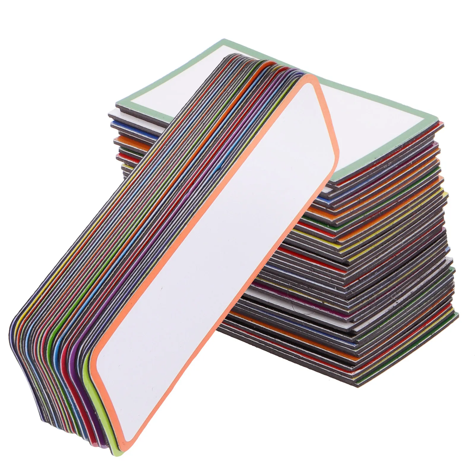 

67Pcs Magnetic Dry Erase Labels Writable Reusable for Fridge Whiteboard Message Board Chore Planner Name Tags Stickers