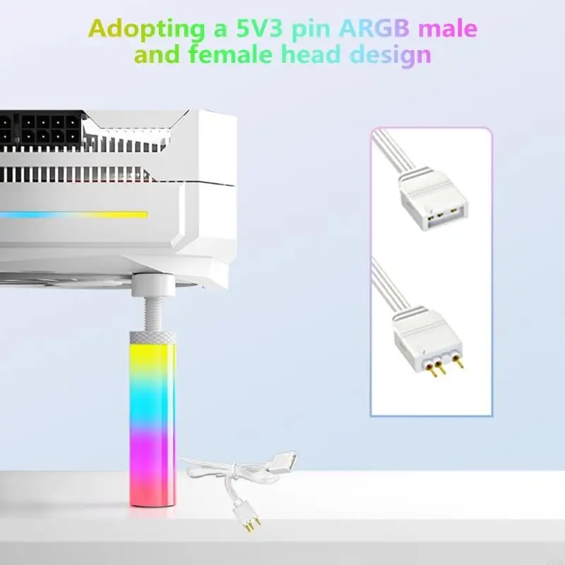 F68C Argb Graphics Sched Holder GPU 5V Sostituzione supporto per supporto grafico Sostituzione