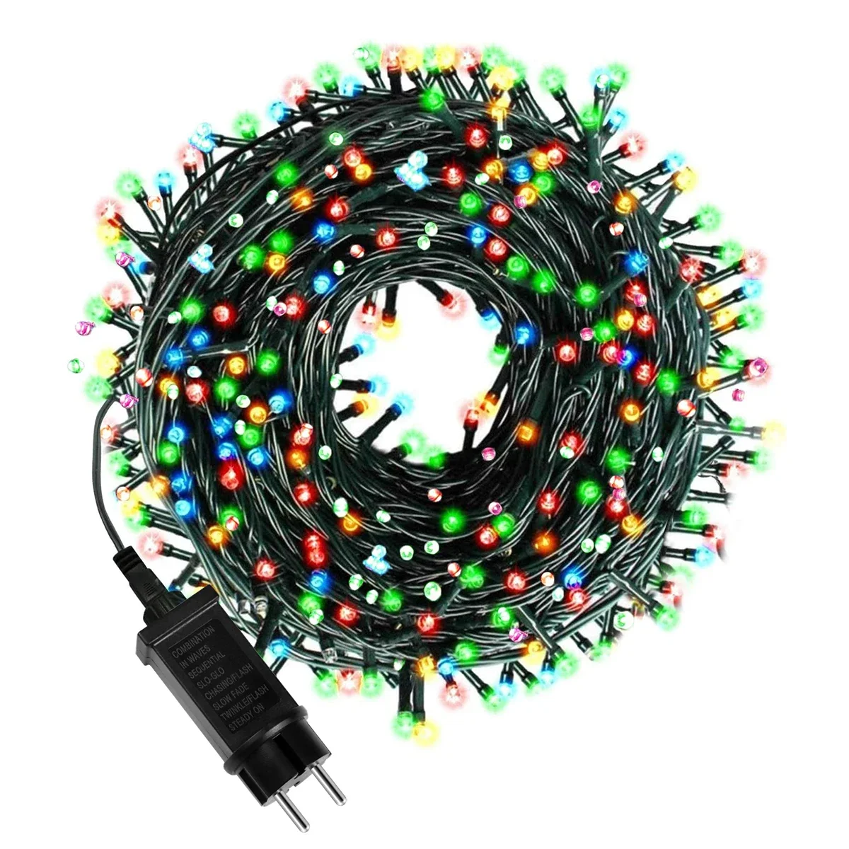 20M-100M Fairy Lights LED String Garland Christmas Light Waterproof Outdoor Indoor For Tree Street Wedding Party 2024 Decoration