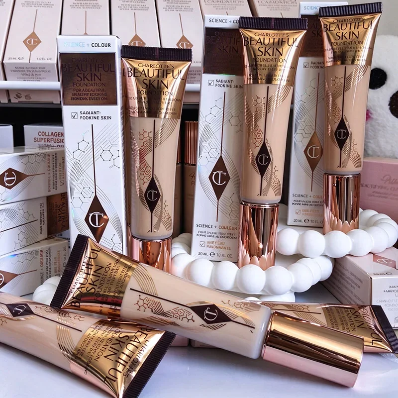Fashion CT Beautiful Skin Softening Essence Liquid Foundation Healthy-looking Natural Radiant Glow Dry Skin Hydrating Makeup