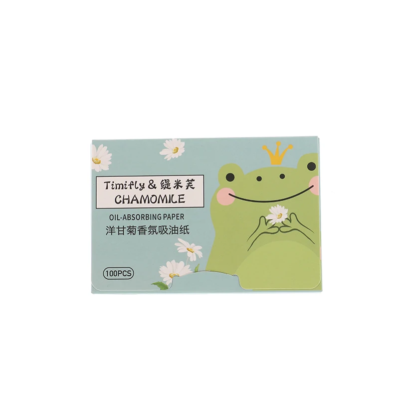 100Pcs Face Oil Blotting Paper Protable Matting Face Wipes Facial Cleanser Oil Control Oil-absorbing Face Cleaning Tools