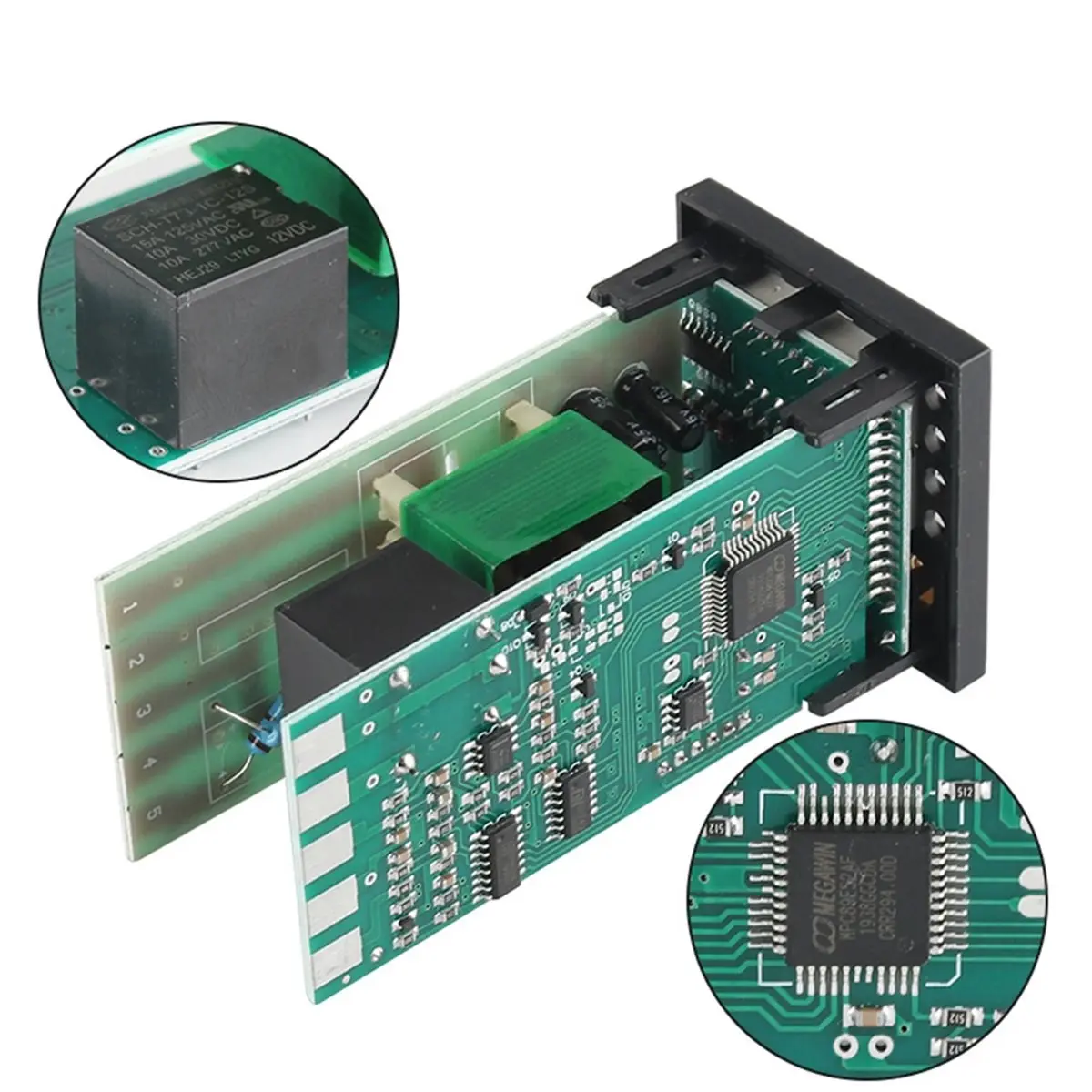 

Цифровой PID-терморегулятор Homegood REX-C100 с реле SSR/40DA и термопарным датчиком